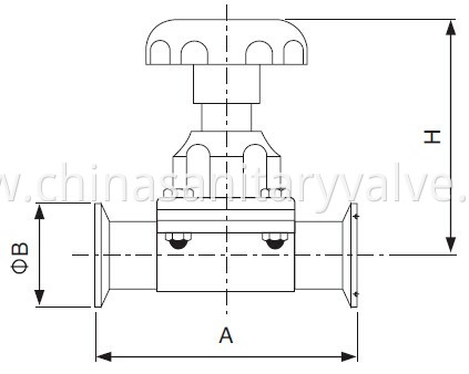 sanitary-tri-clamped-diaphragm-valve-3a-kaysen